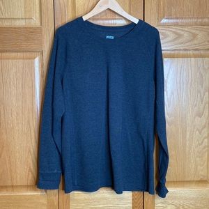 Duluth Trading Co gray thermal womens shirt size XL